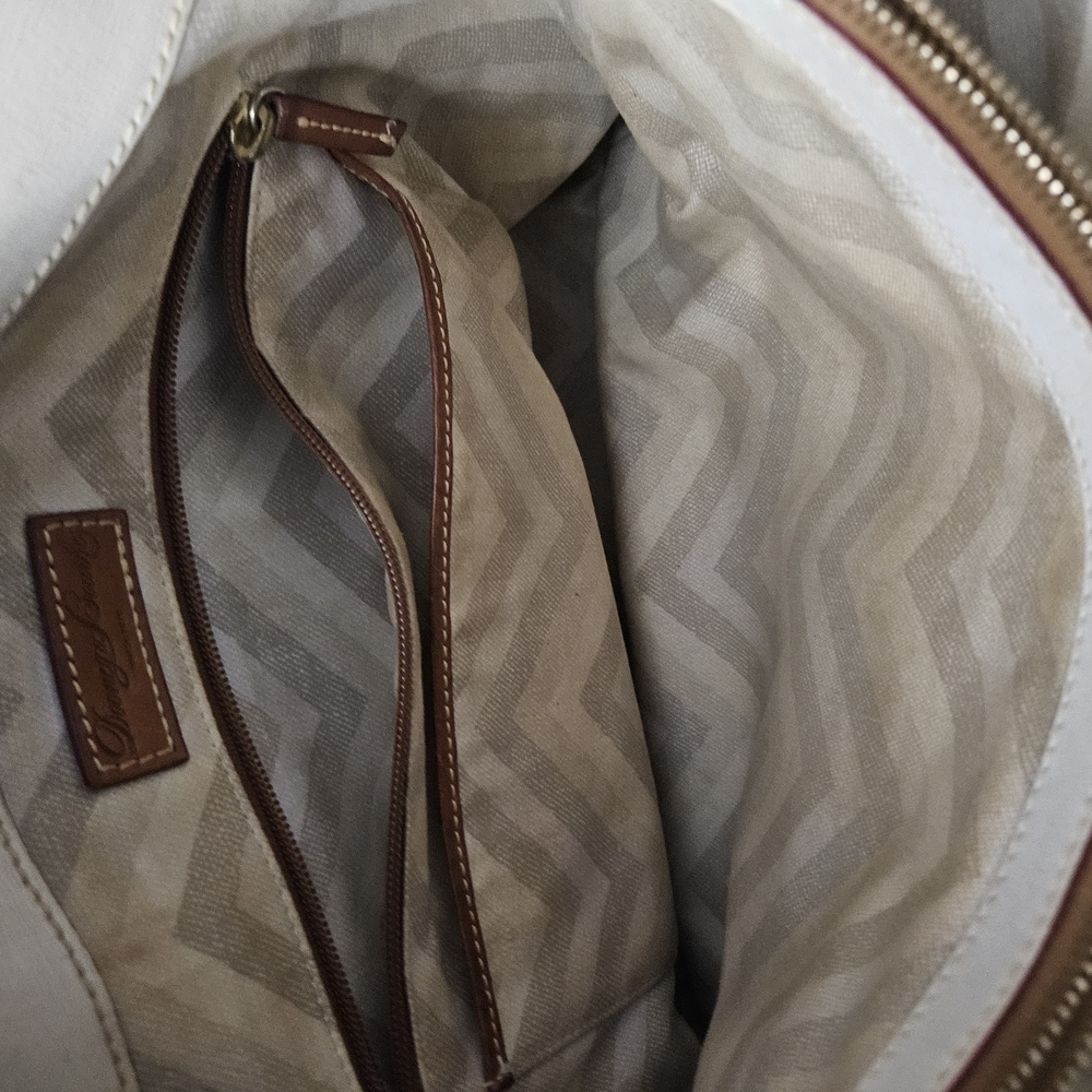 Vintage Dooney & Bourke Pebble Leather Large Handbag - Picture 13 of 16